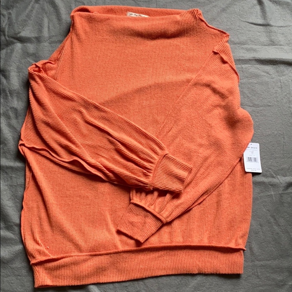 NWT We the Free Free People Boatneck Sweater - Picture 2 of 7